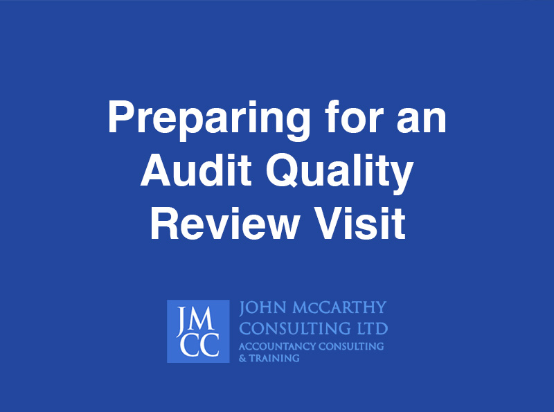 Webinar - Preparing for an Audit Quality Review Visit - Dec 2023
